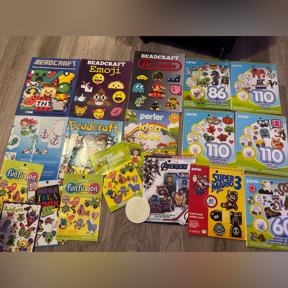 Perler Bead Craft Set for Kids - Colorful Creative Fun